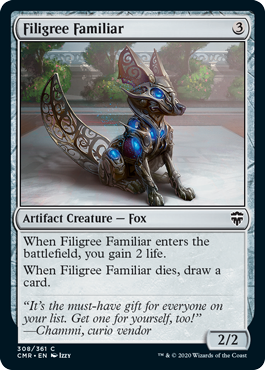 Filigree Familiar - Commander Legends - C - 308