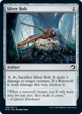 Silver Bolt - Innistrad: Midnight Hunt - C - 258