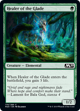 Healer of the Glade - Core Set 2020 - C - 176