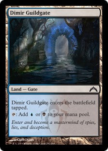 Dimir Guildgate - C - Gatecrash - 241