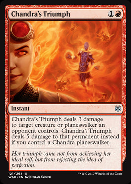 Chandra's Triumph - War of the Spark - U - 121