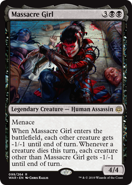 Massacre Girl - War of the Spark - R - 99