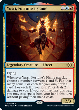 Yusri, Fortune's Flame - Modern Horizons 2 - R - 218