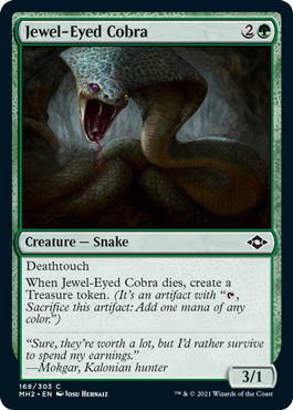 Jewel-Eyed Cobra - Modern Horizons 2 - C - 168