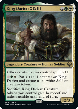 King Darien XLVIII - Dominaria United - R - 204