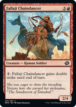 Fallaji Chaindancer - The Brothers' War - C - 134