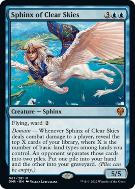 Sphinx of Clear Skies - Dominaria United - M - 67