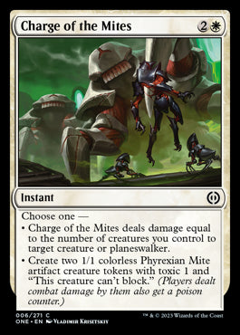 Charge of the Mites - Phyrexia: All Will Be One - C - 6