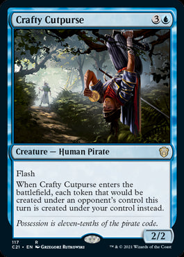 Crafty Cutpurse - Commander 2021 - R - 117