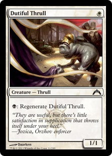 Dutiful Thrull - Gatecrash - C - 11