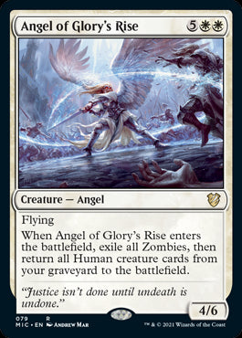 Angel of Glory's Rise - Commander: Innistrad: Midnight Hunt - R - 79