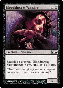 Bloodthrone Vampire - Magic 2011 (M11) - C - 85