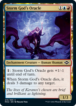 Storm God's Oracle - Modern Horizons 2 - C - 213