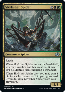 Skyfisher Spider - The Brothers' War - U - 221