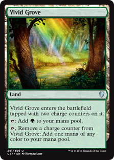 Vivid Grove - Commander 2017 - U - 291