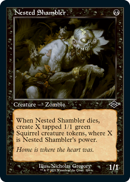 Nested Shambler (Retro Frame) - Modern Horizons 2 - C - 399