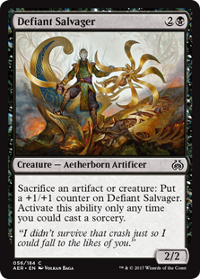 Defiant Salvager - Aether Revolt - C - 56
