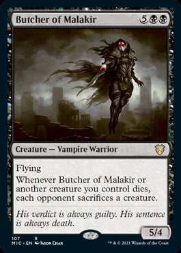 Butcher of Malakir - Commander: Innistrad: Midnight Hunt - R - 107