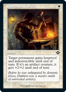 Blacksmith's Skill (Retro Frame) - Modern Horizons 2 - C - 381