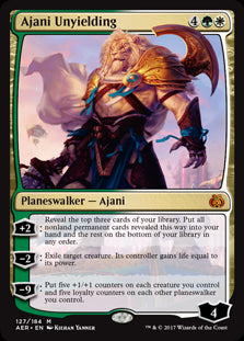 Ajani Unyielding - Aether Revolt - M - 127