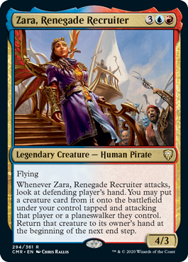Zara, Renegade Recruiter - Commander Legends - R - 294