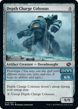 Depth Charge Colossus - The Brothers' War - C - 78