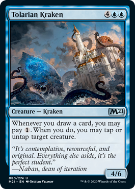 Tolarian Kraken - Core Set 2021 - U - 80