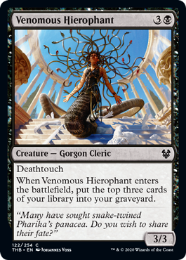 Venomous Hierophant - Theros Beyond Death - C - 122