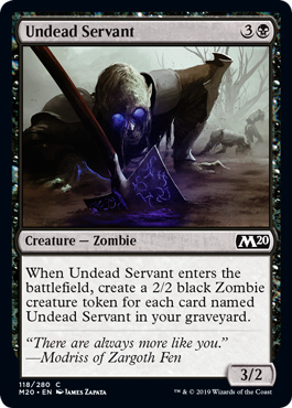 Undead Servant - Core Set 2020 - C - 118