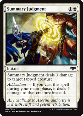 Summary Judgment - Ravnica Allegiance - C - 24