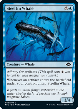 Steelfin Whale - Modern Horizons 2 - C - 65
