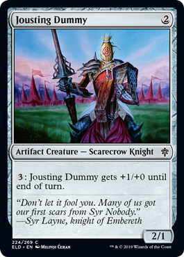 Jousting Dummy - Throne of Eldraine - C - 224