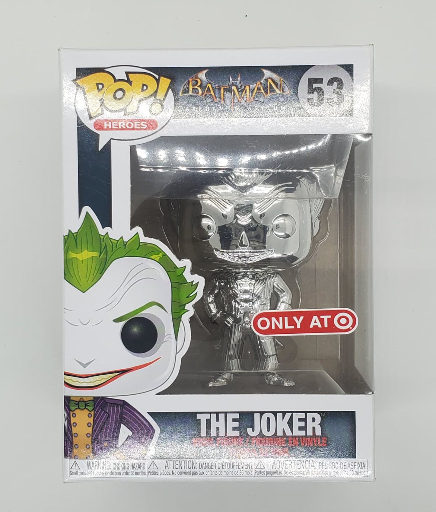 Funko Pop! THE JOKER SILVER CHROME