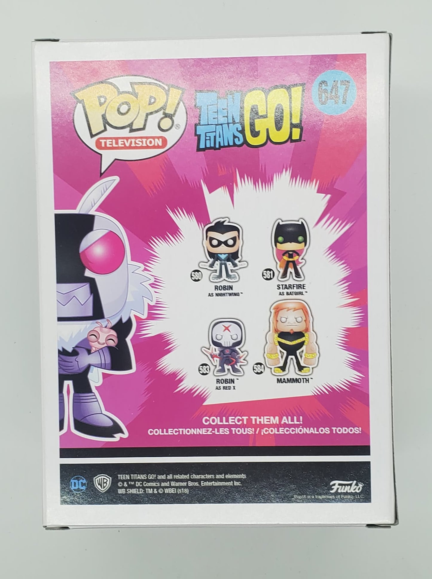 Funko Pop! SDCC 2018 Killer Moth Teen Titans GO!