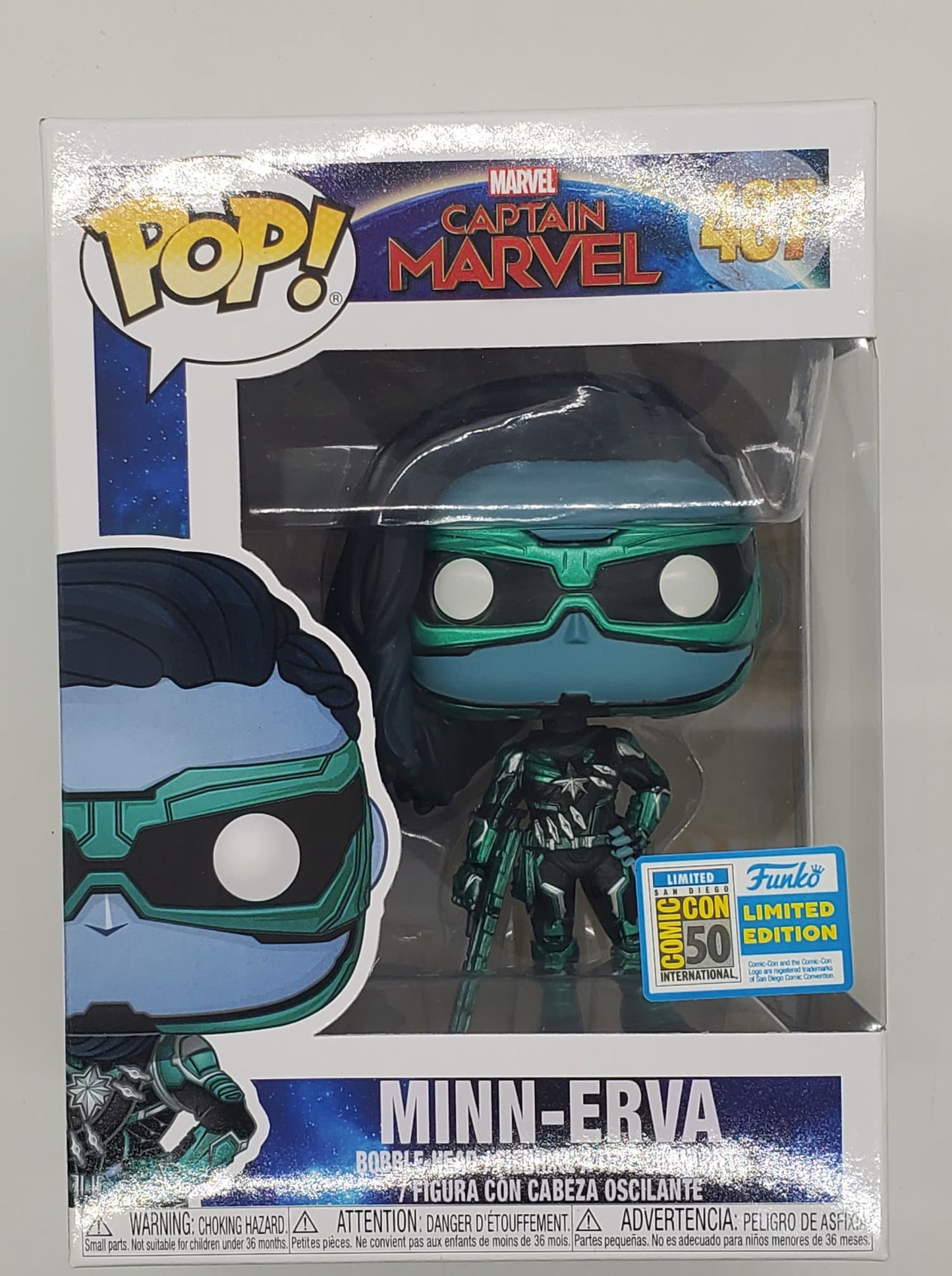 Funko Pop SDCC MINN-ERVA