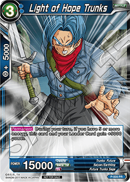Light of Hope Trunks (Non-Foil Version) - Promotion Cards - Promo - P-005
