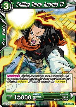 Chilling Terror Android 17 (Foil Version) - Promotion Cards - Promo - P-017