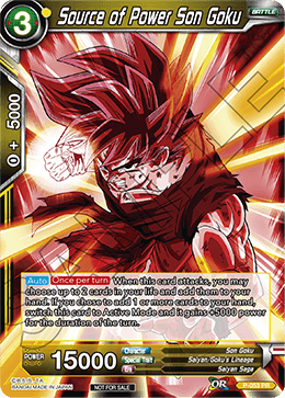 Source of Power Son Goku - Promotion Cards - Promo - P-053
