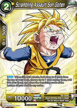 Scrambling Assault Son Goten (Reprint) - Battle Evolution Booster - Promo - P-062