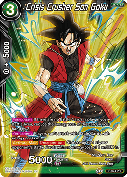 Crisis Crusher Son Goku (Alternate Art) - Special Anniversary Set - Promo - P-074