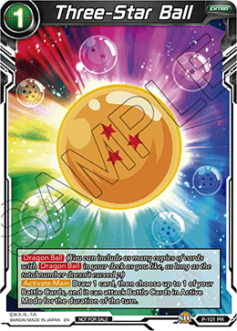 Three-Star Ball - Promotion Cards - Promo - P-101