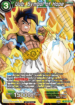 Uub, Symbol of Hope (Power Booster) - Promotion Cards - Promo - P-121