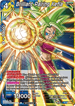 Brilliant Pairing Kefla (Shop Tournament: Assault of Saiyans) - Promotion Cards - Promo - P-132