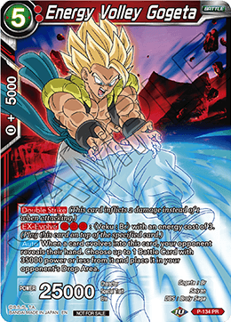 Energy Volley Gogeta (Series 7 Super Dash Pack) - Promotion Cards - Promo - P-134