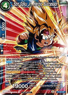 Son Goku Jr., Heroic Successor (Power Booster) - Promotion Cards - Promo - P-147