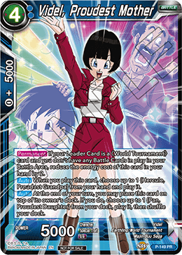 Videl, Proudest Mother (Power Booster: World Martial Arts Tournament) - Promotion Cards - Promo - P-149