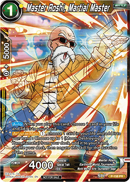 Master Roshi, Martial Master (Power Booster: World Martial Arts Tournament) - Promotion Cards - Promo - P-158