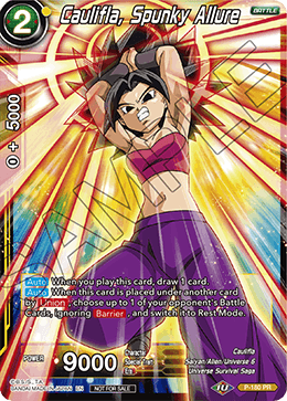 Caulifla, Spunky Allure - Promotion Cards - Promo - P-180