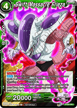 Swift Massacre Frieza - Promotion Cards - Promo - P-221