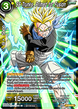 SS Trunks, Primed for Fusion - Promotion Cards - Promo - P-226